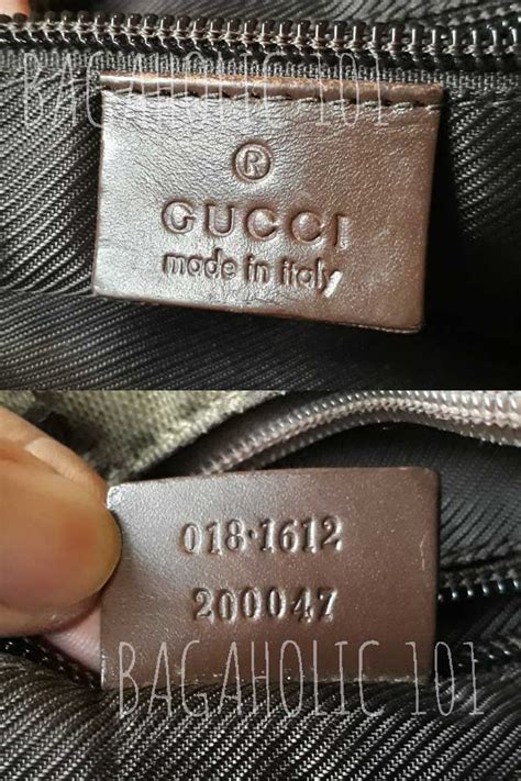 look up gucci belt serial number|how to tell if gucci bag is real.